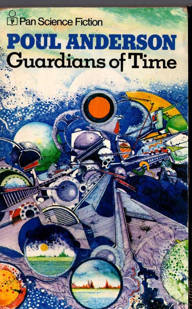 Poul Anderson  GUARDIANS OF TIME front book cover image