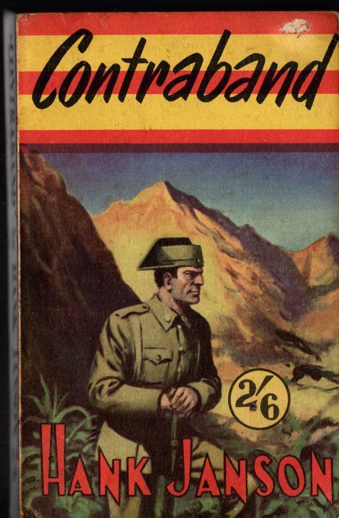 Hank Janson  CONTRABAND front book cover image