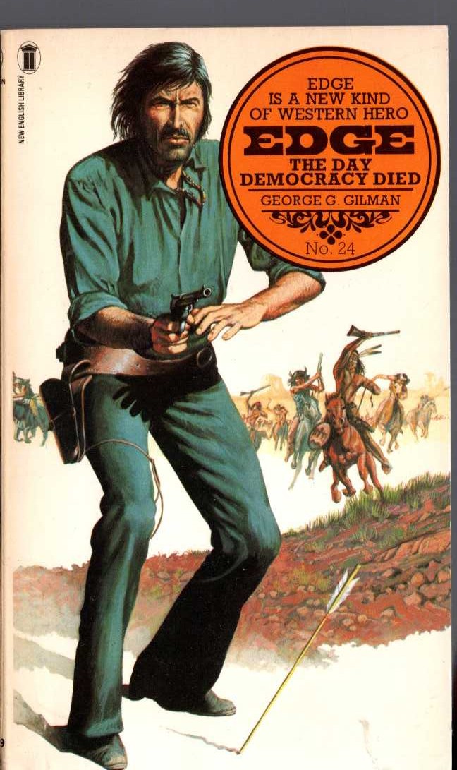 George G. Gilman  EDGE 24: THE DAY DEMOCRACY DIED front book cover image