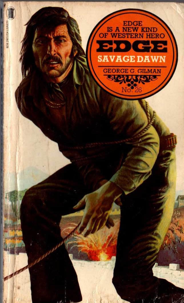 George G. Gilman  EDGE 26: SAVAGE DAWN front book cover image