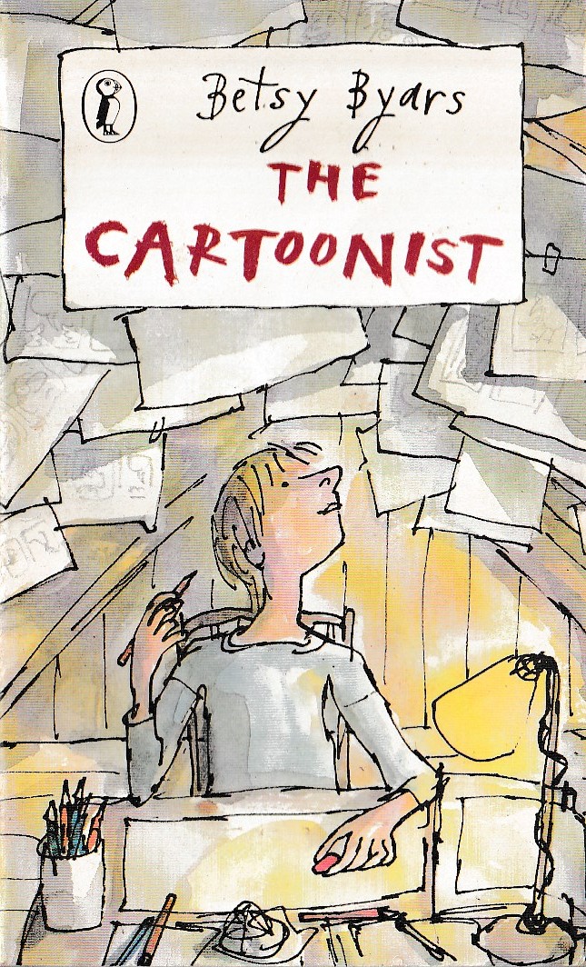 Betsy Byars  THE CARTOONIST front book cover image