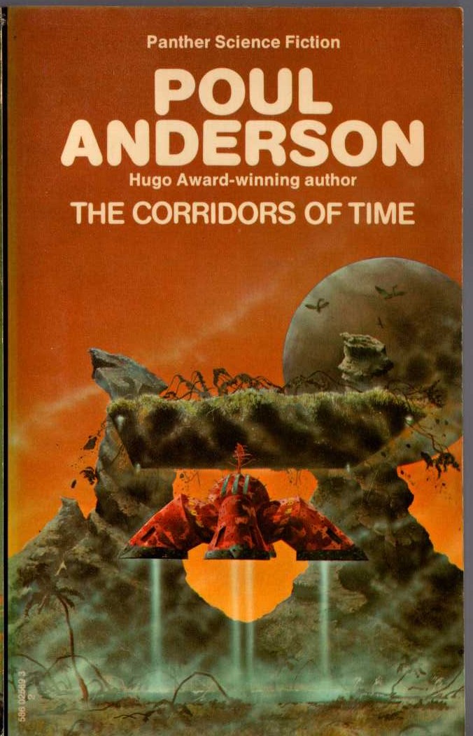 Poul Anderson  THE CORRIDORS OF TIME front book cover image