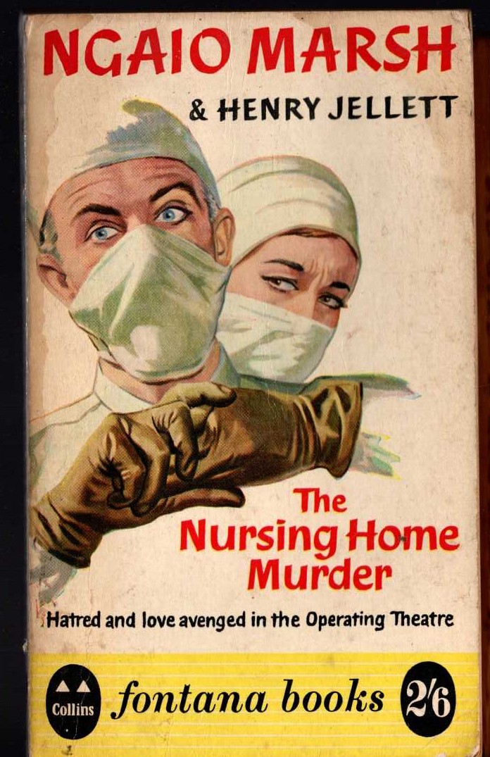 Ngaio Marsh  THE NURSING HOME MURDER front book cover image