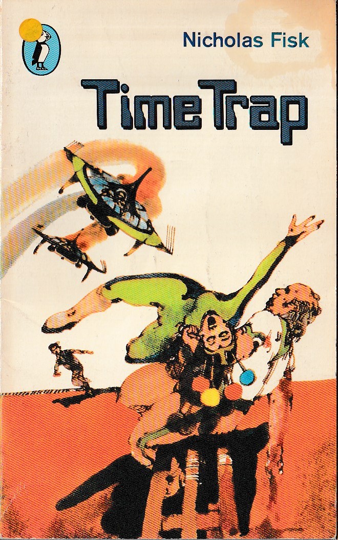 Nicholas Fisk  TIME TRAP front book cover image