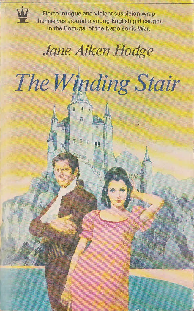 Jane Aiken Hodge  THE WINDING STAIR front book cover image