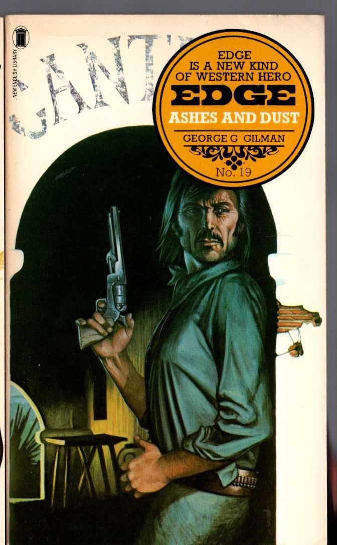 George G. Gilman  EDGE 19: ASHES AND DUST front book cover image
