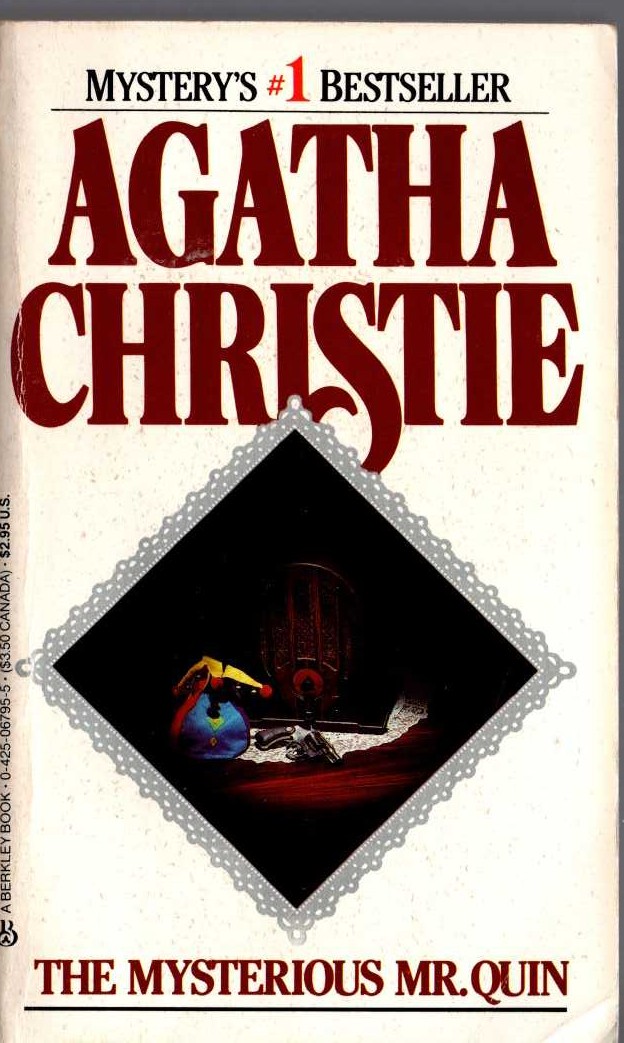 Agatha Christie  THE MYSTERIOUS MR QUIN front book cover image