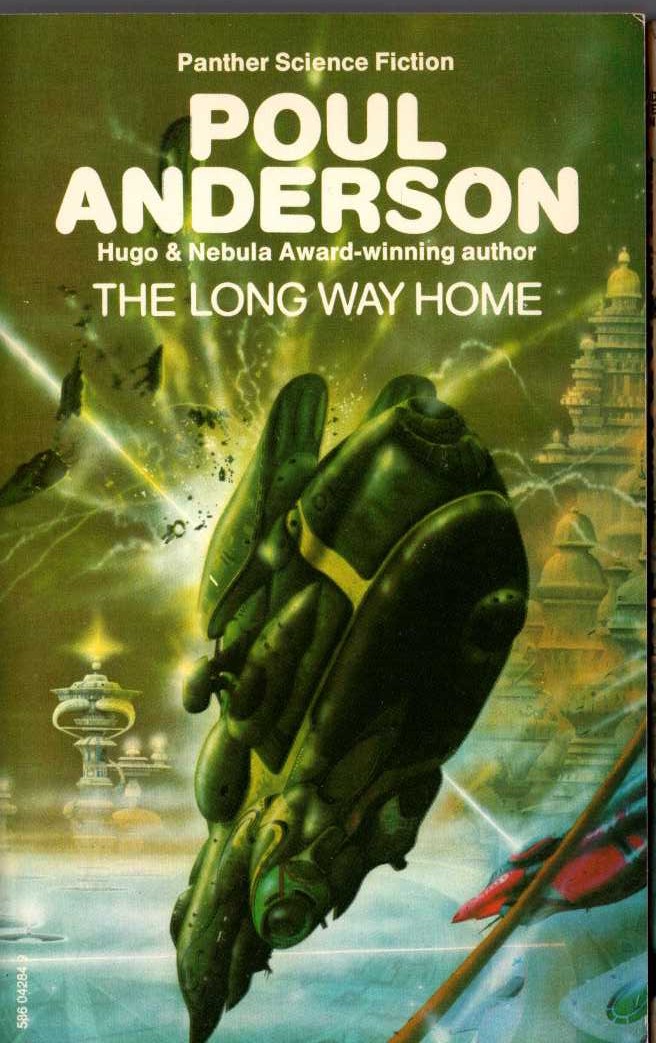 Poul Anderson  THE LONG WAY HOME front book cover image