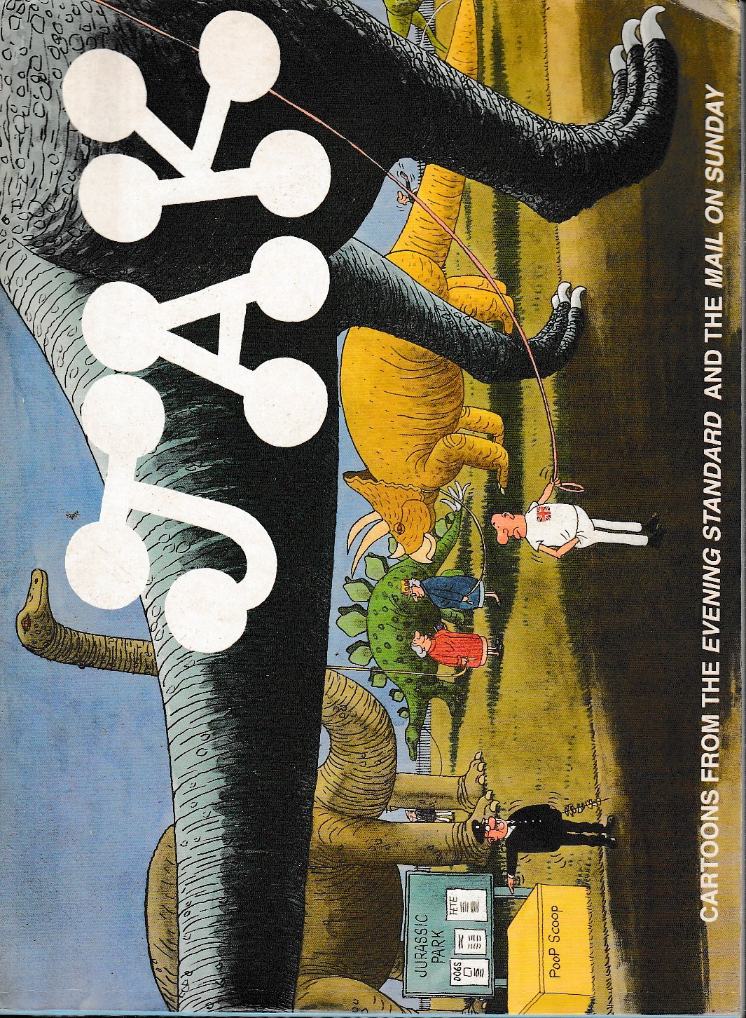 Jak   JAK CARTOON ANNUAL 1993 (25) front book cover image