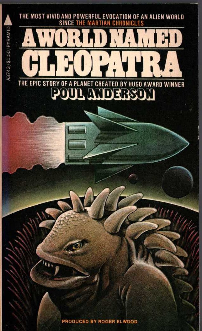 Poul Anderson  A WORLD NAMED CLEOPATRA front book cover image
