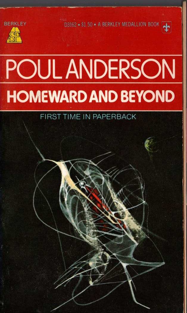 Poul Anderson  HOMEWARD AND BEYOND front book cover image