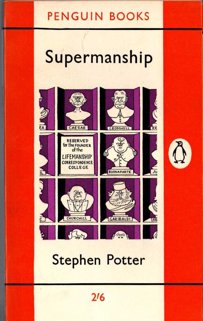 Stephen Potter  SUPERMANSHIP front book cover image