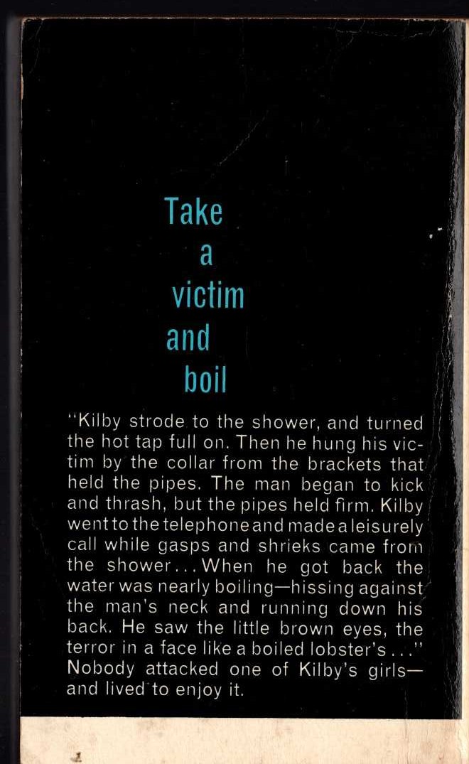 Ken Follett  NIGHT OVER WATER magnified rear book cover image