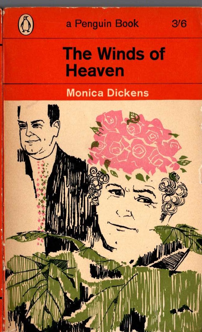 Monica Dickens  THE WINDS OF HEAVEN front book cover image