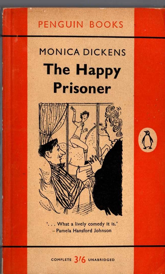 Monica Dickens  THE HAPPY PRISONER front book cover image