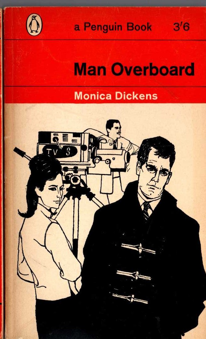 Monica Dickens  MAN OVERBOARD front book cover image