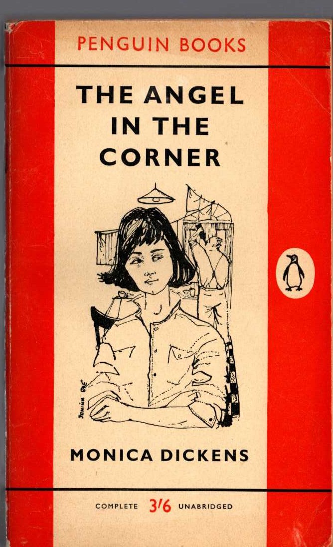 Monica Dickens  THE ANGEL IN THE CORNER front book cover image