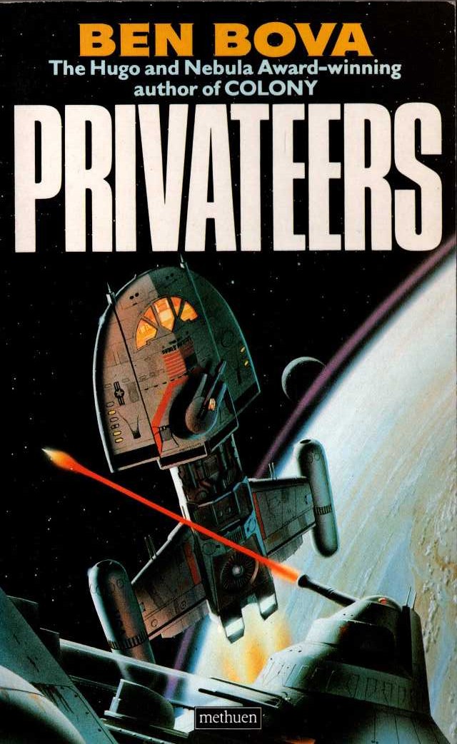 Ben Bova  PRIVATEERS front book cover image