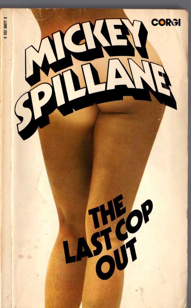 Mickey Spillane  THE LAST COP OUT front book cover image