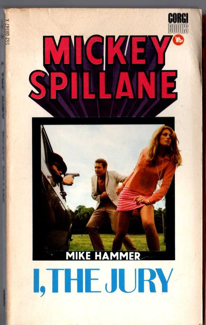 Mickey Spillane  I, THE JURY front book cover image
