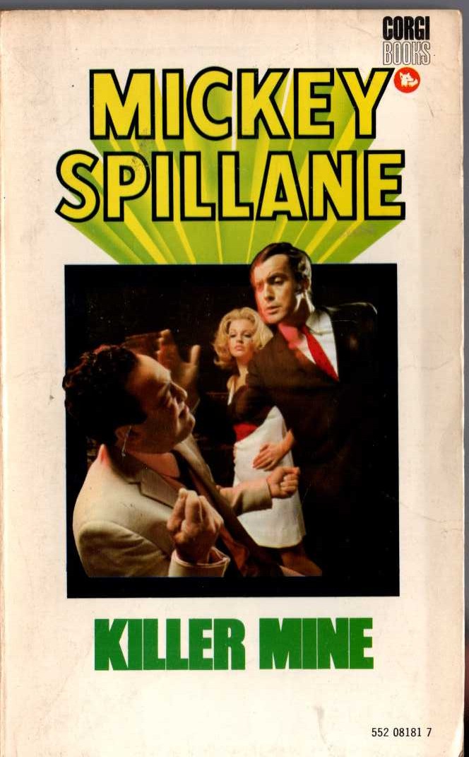 Mickey Spillane  KILLER MINE front book cover image