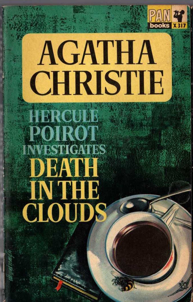 Agatha Christie  DEATH IN THE CLOUDS front book cover image