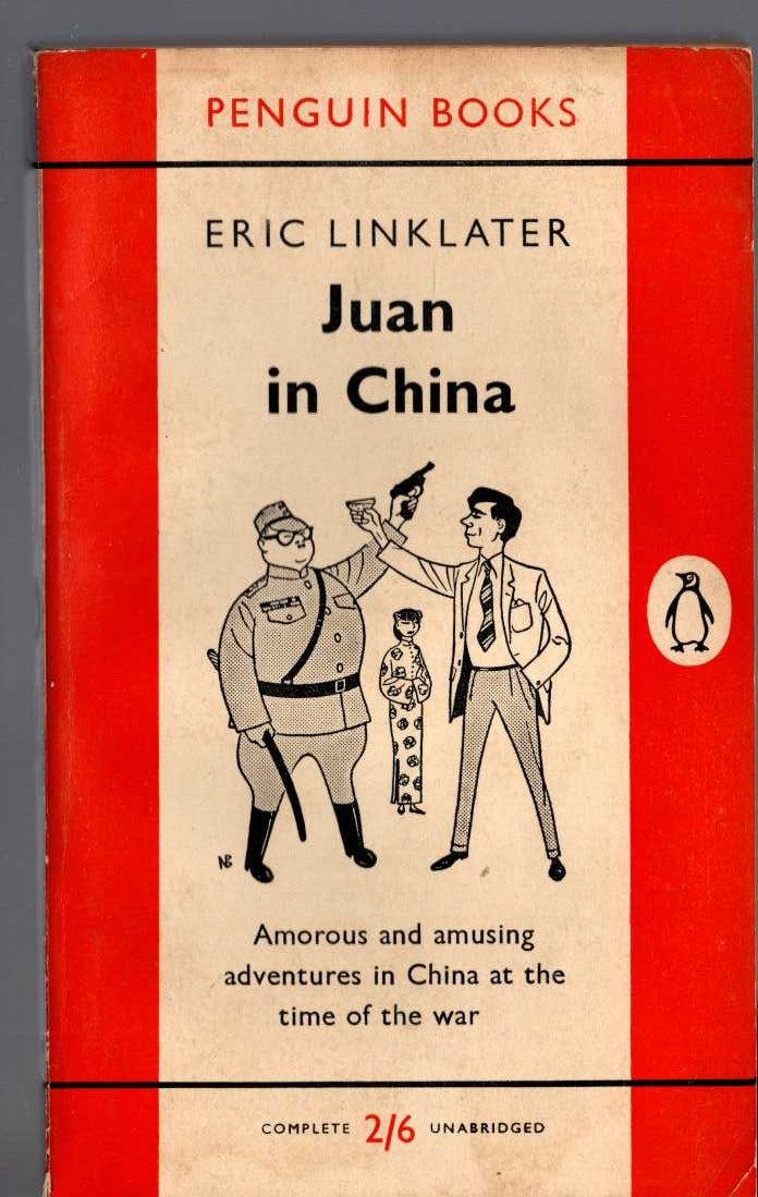 Eric Linklater  JUAN IN CHINA front book cover image