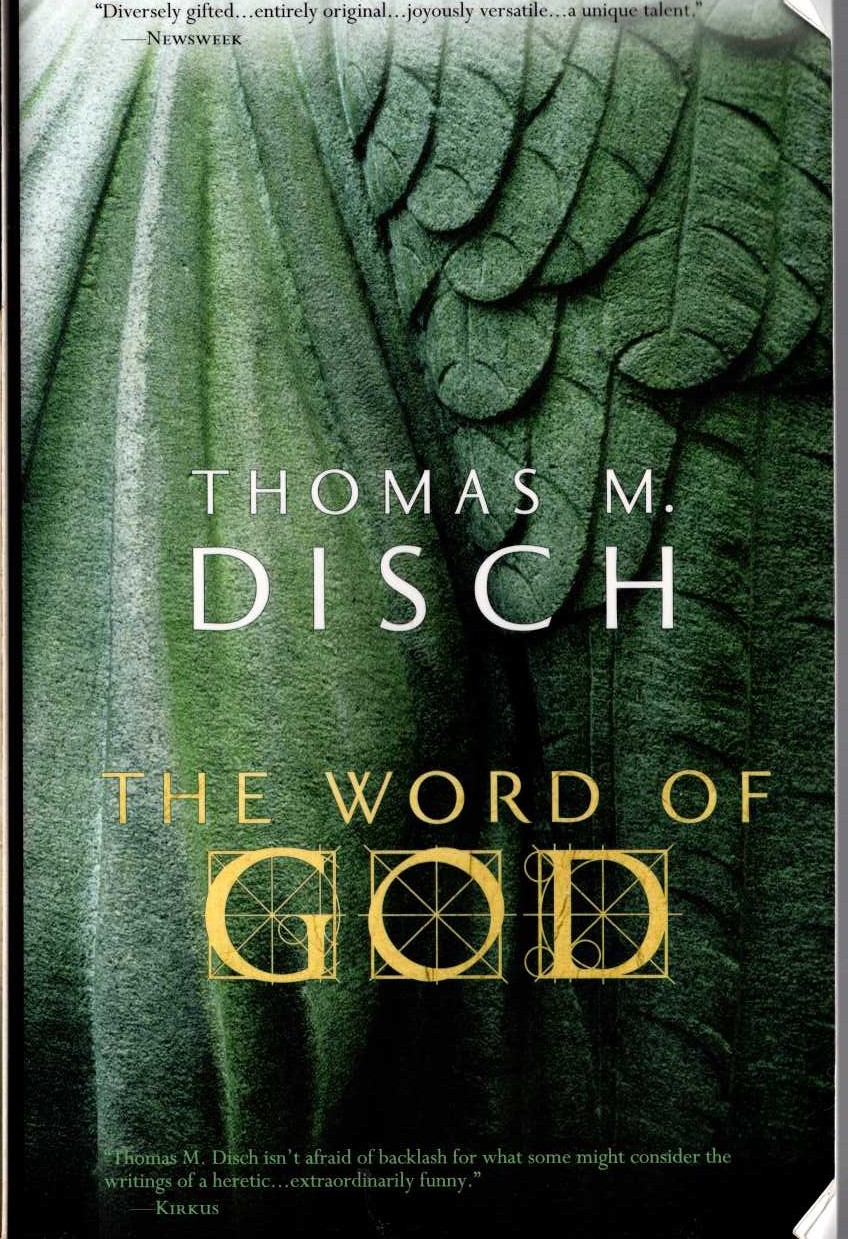 Thomas M. Disch  THE WORD OF GOD front book cover image