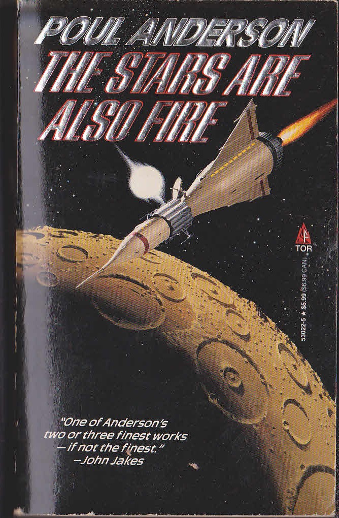Poul Anderson  THE STARS ARE ALSO FIRE front book cover image