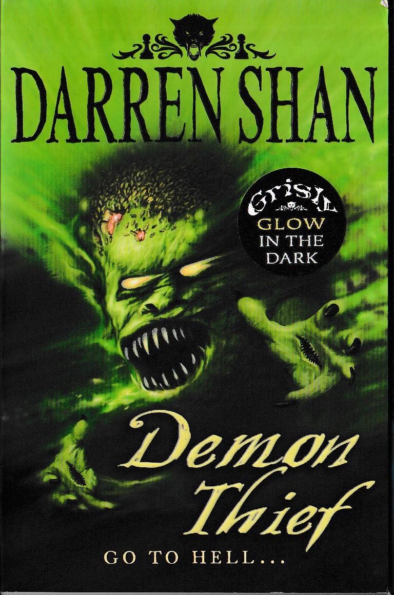 Darren Shan  DEMON THIEF front book cover image