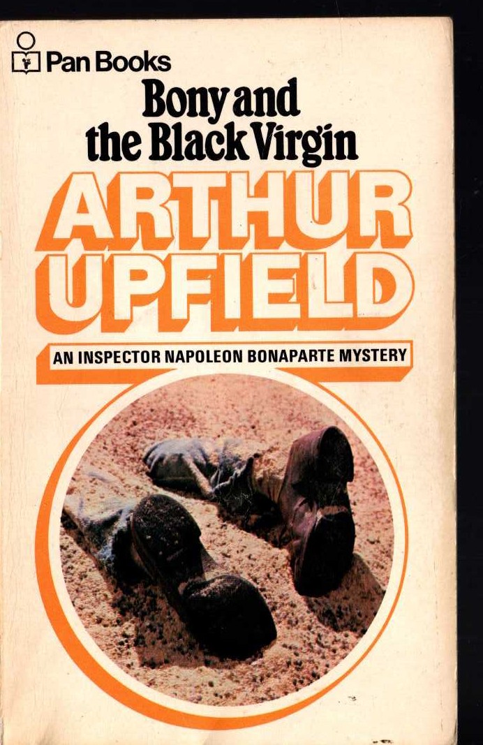 Arthur Upfield  BONY AND THE BLACK VIRGIN front book cover image