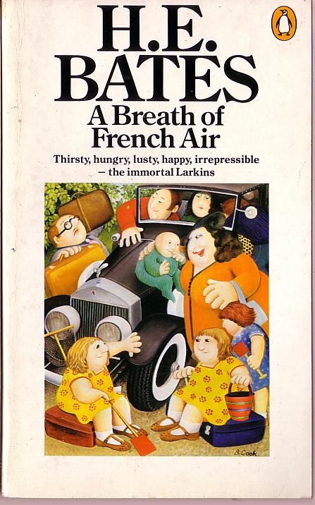 H.E. Bates  A BREATH OF FRENCH AIR front book cover image