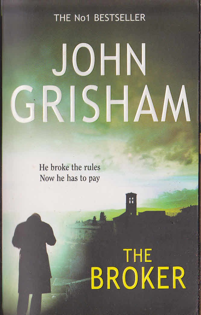 John Grisham  THE BROKER front book cover image