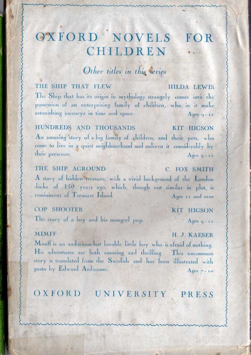 THE SWORD IS DRAWN magnified rear book cover image