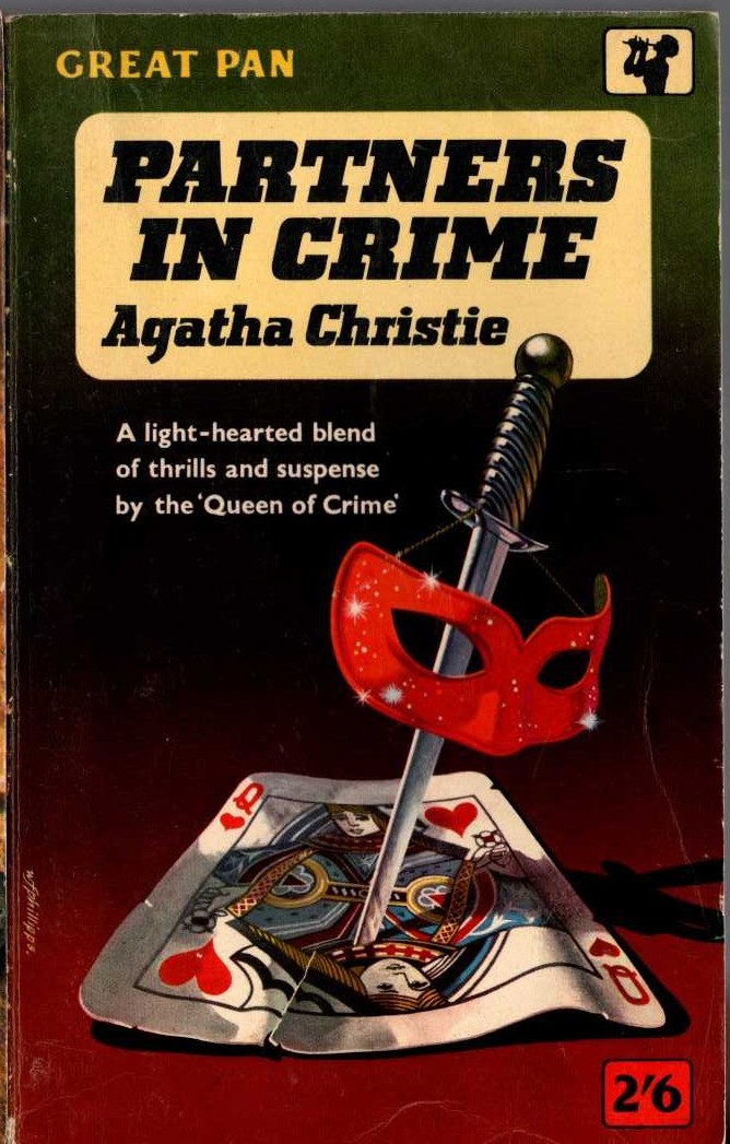 Agatha Christie  PARTNERS IN CRIME front book cover image