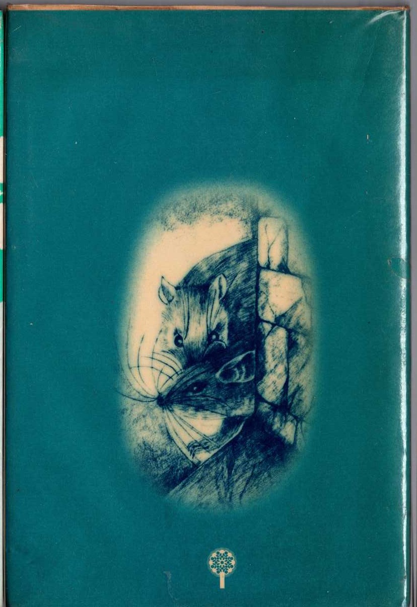 OUTSIDE magnified rear book cover image