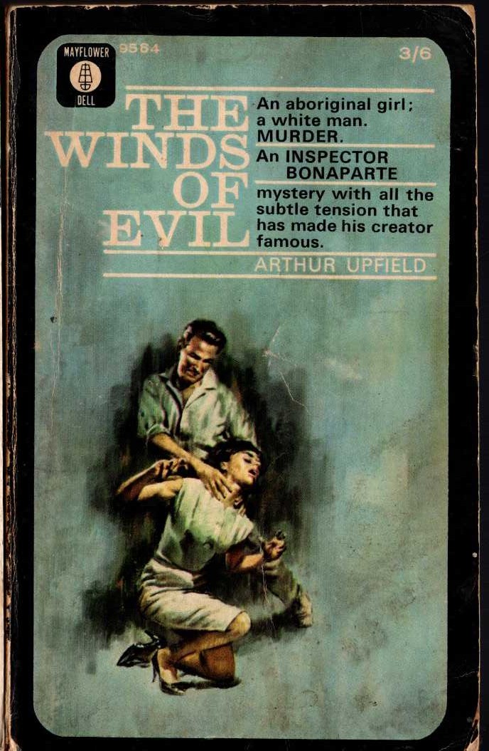 Arthur Upfield  THE WINDS OF EVIL front book cover image