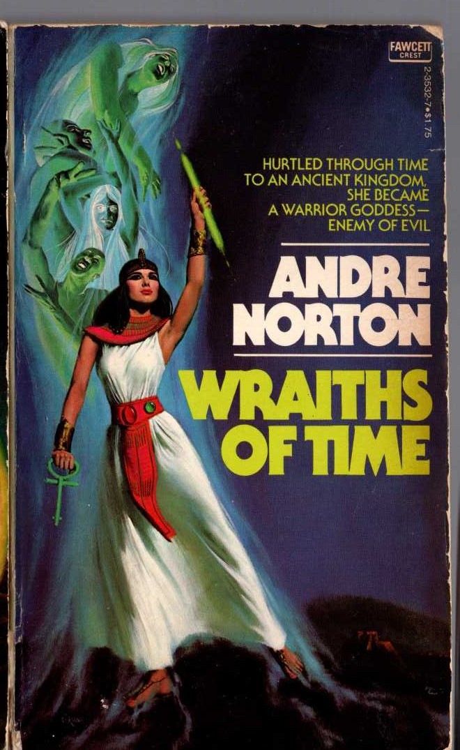 Andre Norton  WRAITHS OF TIME front book cover image
