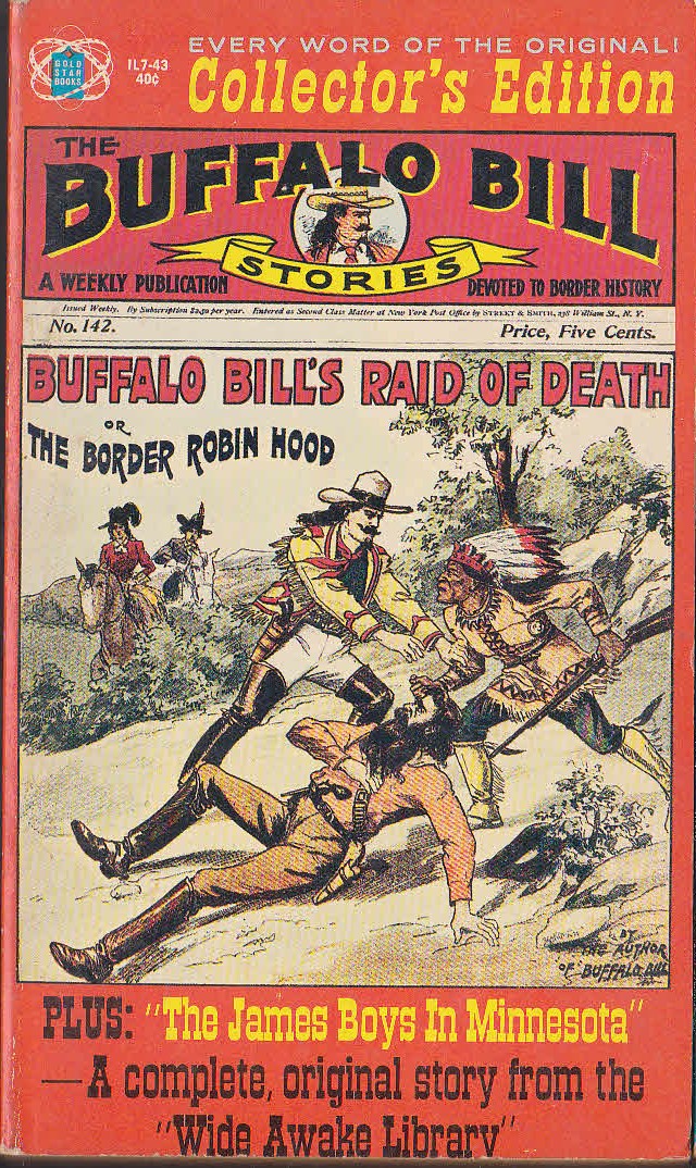 Anonymous   BUFFALO BILL'S RAID OF DEATH front book cover image