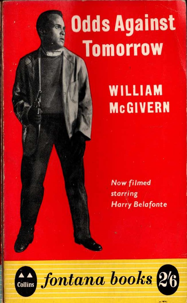 William McGivern  ODDS AGAINST TOMORROW front book cover image