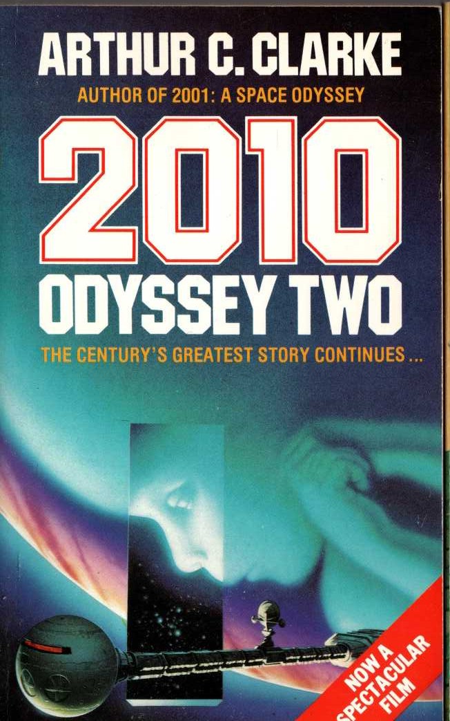 Arthur C. Clarke  2010. ODYSSEY TWO front book cover image