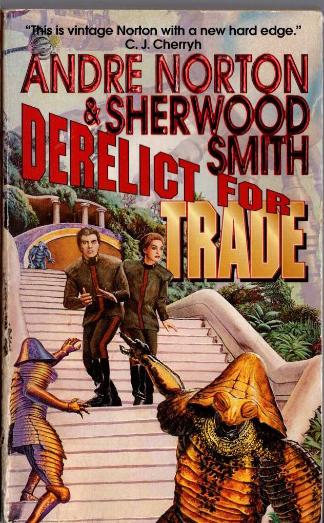 Andre Norton  DERELICT FOR TRADE front book cover image