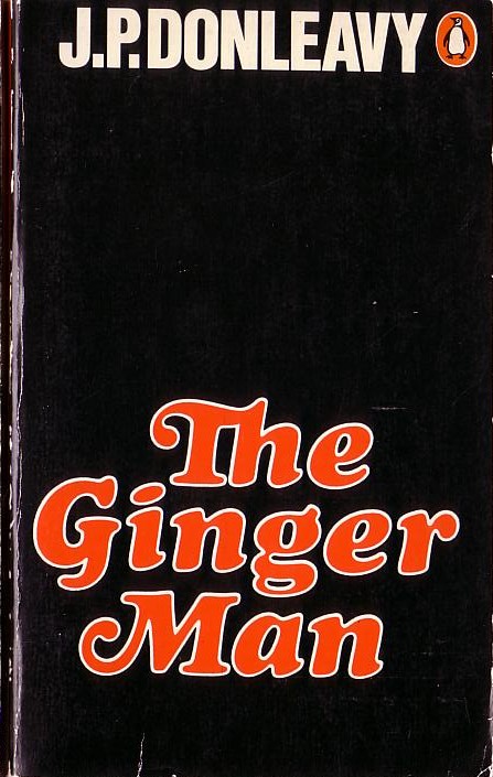 J.P. Donleavy  THE GINGER MAN front book cover image