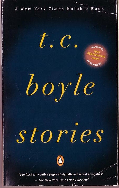T.Coraghessan Boyle  STORIES front book cover image