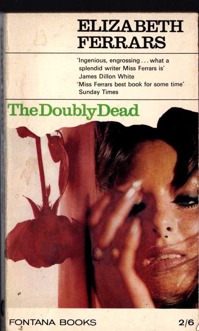 Elizabeth Ferrars  THE DOUBLY DEAD front book cover image