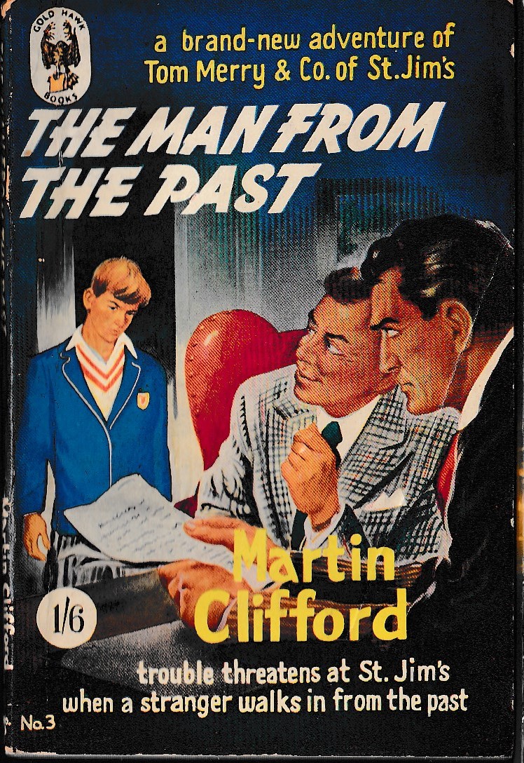 Martin Clifford  THE MAN FROM THE PAST front book cover image