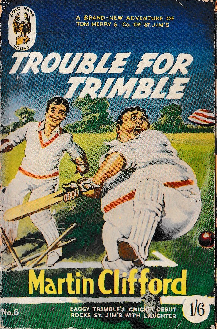 Martin Clifford  TROUBLE FOR TRIMBLE front book cover image
