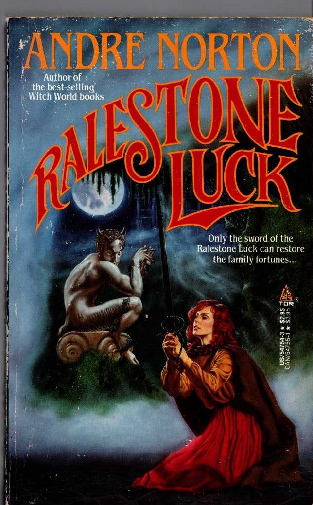 Andre Norton  RALESTONE LUCK front book cover image