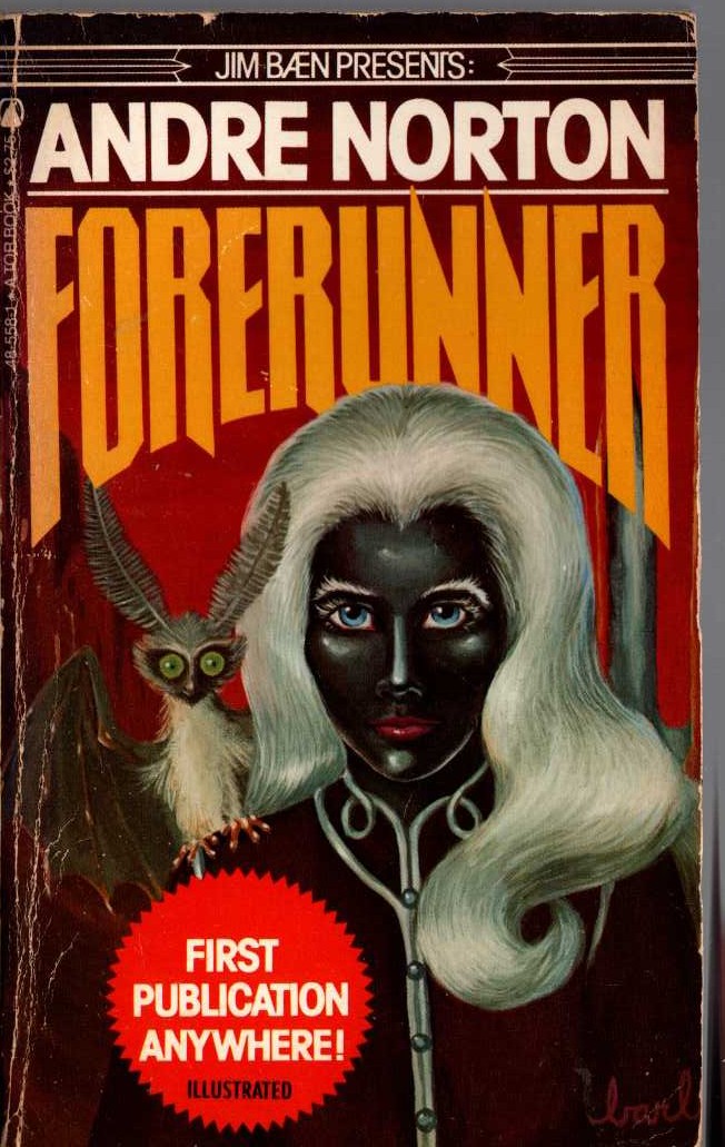 Andre Norton  FORERUNNER front book cover image