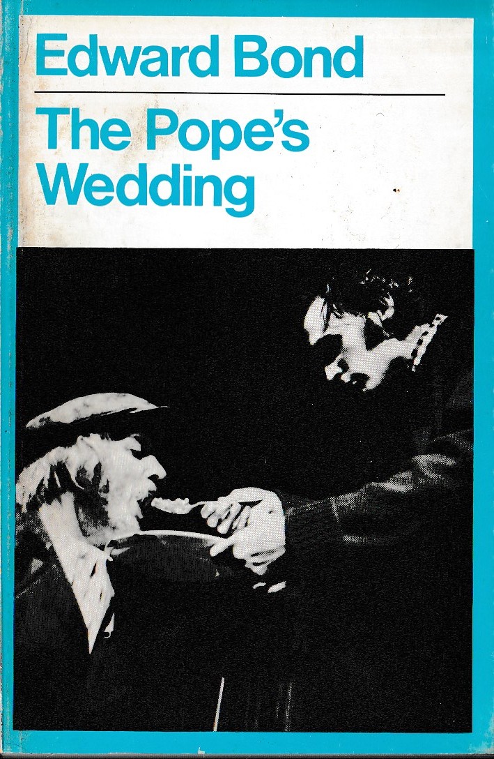 Edward Bond  THE POPE'S WEDDING front book cover image